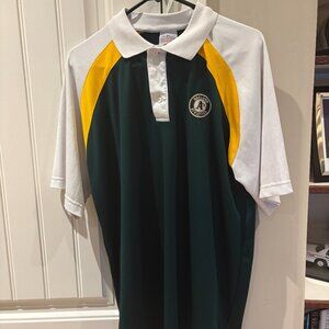 Oakland Athletics Collared Shirt (Lg)
